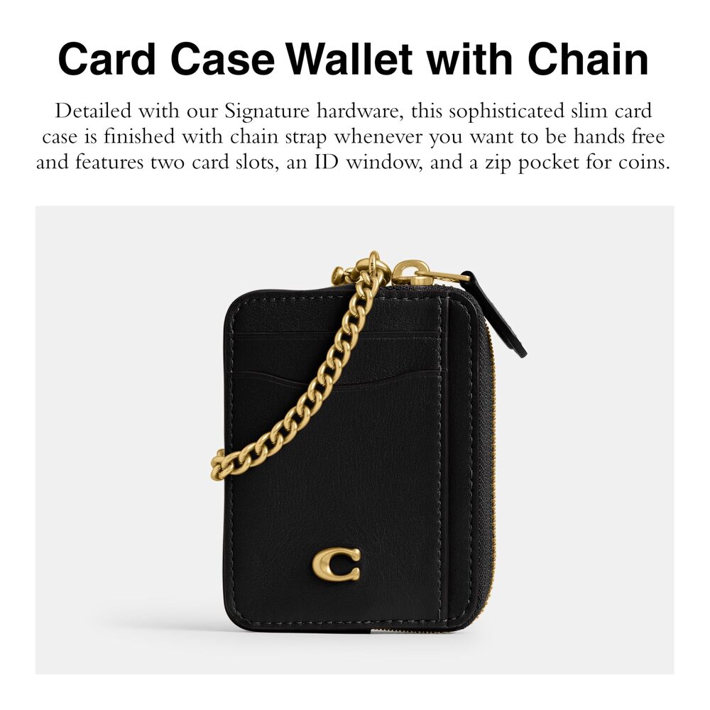 3997 Essential Chain Card CASE Accessory-Travel Wallet, B4/Black - Picture 2 of 5